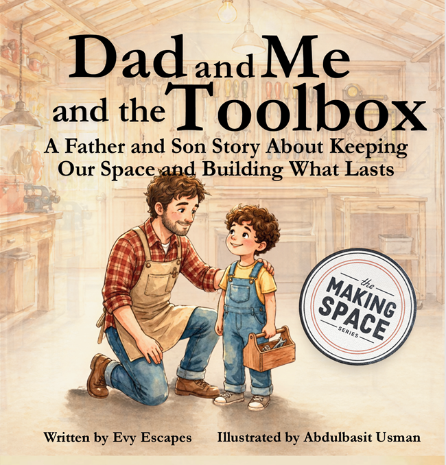 Dad and Me and the Toolbox cover